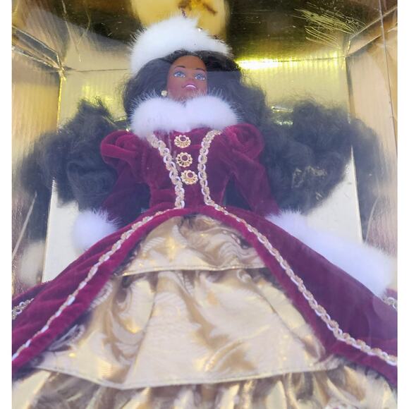 1996 Holiday Barbie Special Edition African American Mattel #15647 NEW IN BOX - Picture 7 of 8